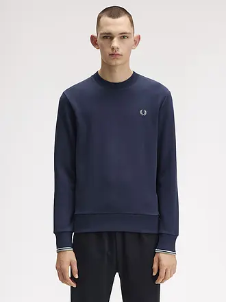 FRED PERRY | Sweater | blau